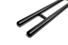 Volkswagen T7 2025 tot heden L2 - sidebars Ø 80 mm - rechte buis - RVS 304 mat zwart Volkswagen T7 2025 tot heden L2 - sidebars Ø 80 mm - rechte buis - RVS 304 mat zwart