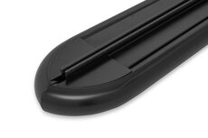 Volkswagen e-T7 2025 tot heden L1 - sidebars Ø 60 mm - rvs trede - RVS 304 mat zwart Volkswagen e-T7 2025 tot heden L1 - sidebars Ø 60 mm - rvs trede - RVS 304 mat zwart