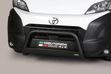 Toyota Proace Max 2024 tot heden - pushbar Ø 63 mm met CE/EU certificaat - RVS 304 zwarte poedercoating