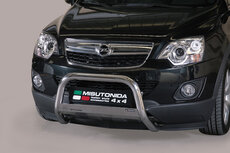 Opel Antara 2011 tot 2017 - pushbar Ø 63 mm met CE/EU certificaat - RVS 304 hoogglans gepolijst