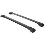 Fiat Doblo 2001 tot 2005 – Wing Aero V1 - aluminium dakdragers zwart
