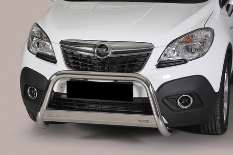 Opel Mokka pushbar skidplate met CE / EU certificaat 63 mm