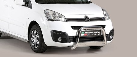 Citroen Berlingo van 2008 tot 2018 pushbar 63 mm met CE / EU certificaat