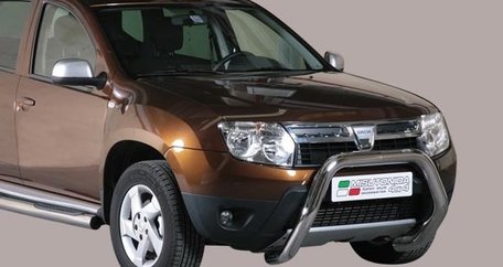 Dacia Duster pushbar 76 mm met CE / EU certificaat