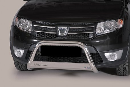 Dacia Sandero stepway 2013+ pushbar 63 mm met CE / EU certificaat