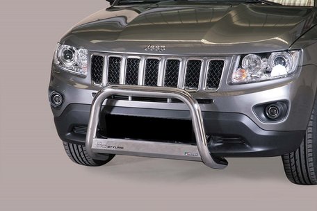 Jeep Compass 2011 tot 2017 pushbar 63 mm met CE / EU certificaat