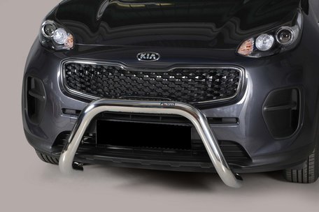 Kia Sportage 2015+ pushbar 76 mm met CE / EU certificaat