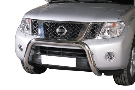 Nissan Navara 2010+ pushbar 76 mm met CE / EU certificaat