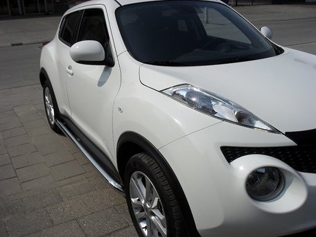 Nissan Juke sidebars 60 mm gebogen