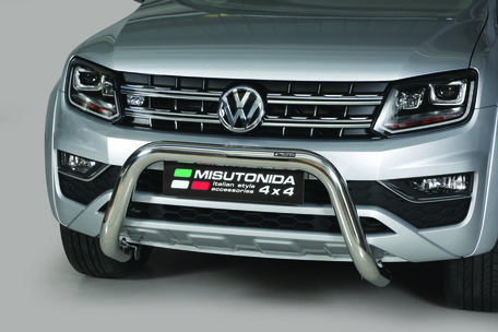 Volkswagen Amarok vanaf 2016 Pushbar 76 mm met CE/EU Certificaat