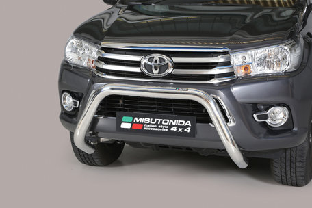 Toyota Hi-Lux vanaf 2016 pushbar 76 mm met CE / EU certificaat