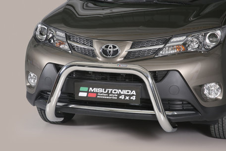 Toyota RAV 4 van 2013 tot 2015 Pushbar 76 mm met CE/EU Certificaat