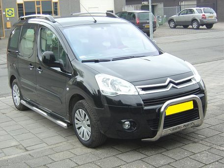 Citroen Berlingo vanaf 2008 Sidebars buis 70 mm met 3 steps