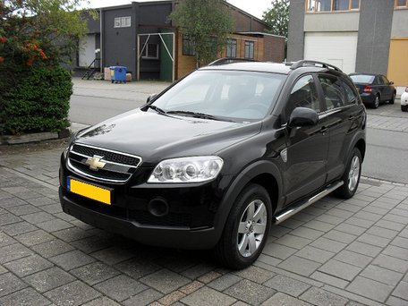 Chevrolet Captiva vanaf 2011 sidebars 80 mm met steps