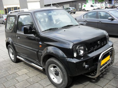 Suzuki Jimny Sidebars buis 70 mm met 2 steps 