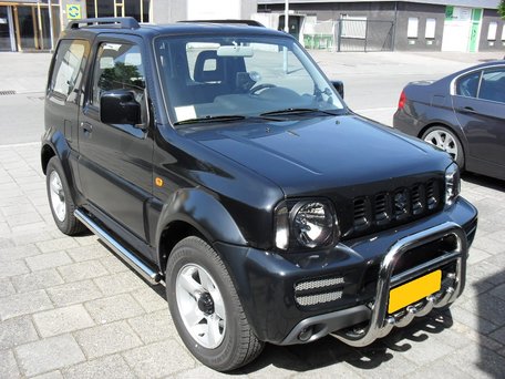 Suzuki Jimny Sidebars buis 70 mm 