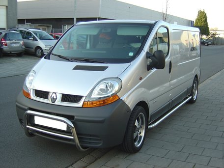 Renault Trafic 2001 tot 2014 L1 Sidebars gebogen naar dorpel