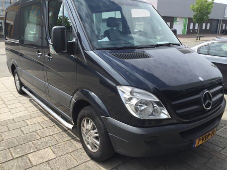 Mercedes Sprinter L2 sidebars 60 mm mat geknikt