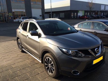 Nissan Qashqai Sidebars buis 70 mm 