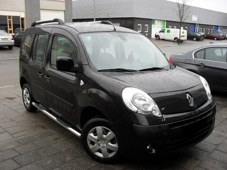 Renault Kangoo vanaf 2008 Sidebars buis 70 mm met 3 steps