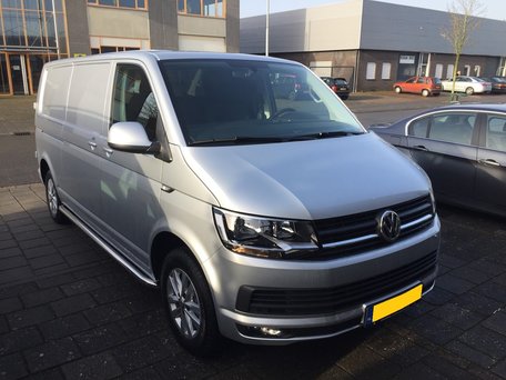 Volkswagen T6 L2 Sidebars buis 60 mm gebogen naar dorpel