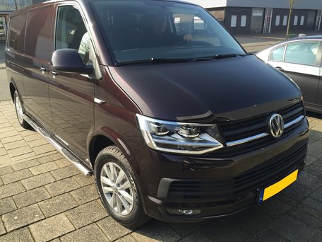 Volkswagen T6 L2 Sidebars buis 70 mm met 3 steps 