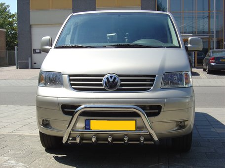 Volkswagen T5 Pushbar met carterbeschermer 60 mm