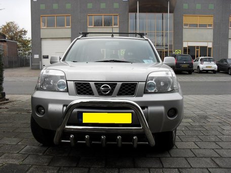 Nissan X-Trail tot 2007 Pushbar met carterbeschermer 60 mm