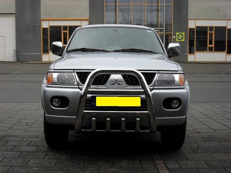 Mitsubishi Pajero Sport Pushbar met carterbeschermer 60 mm