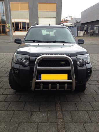 Ladrover Freelander 2003 tot 2007 Pushbar met carterbeschermer 60 mm